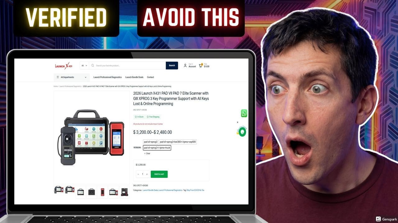 Сравнение Autel MS Ultra и Launch X431 Pad 7: обзор