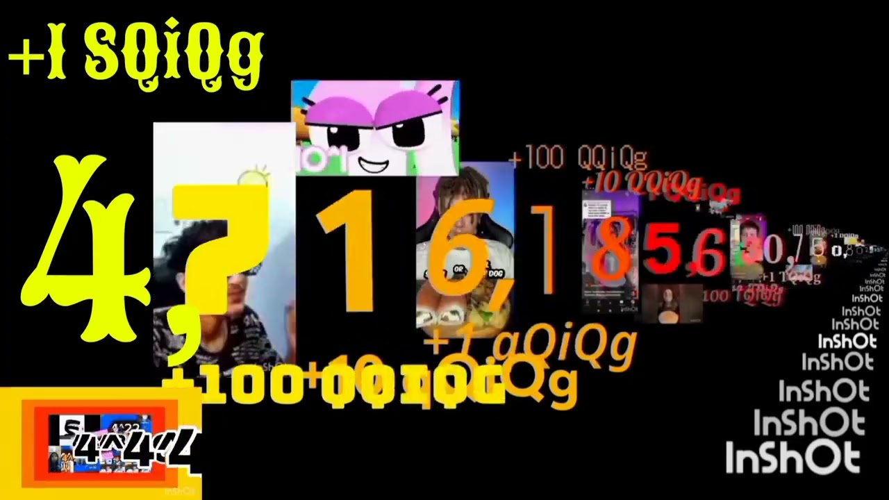 0 to octoquinquagintillion with sound
