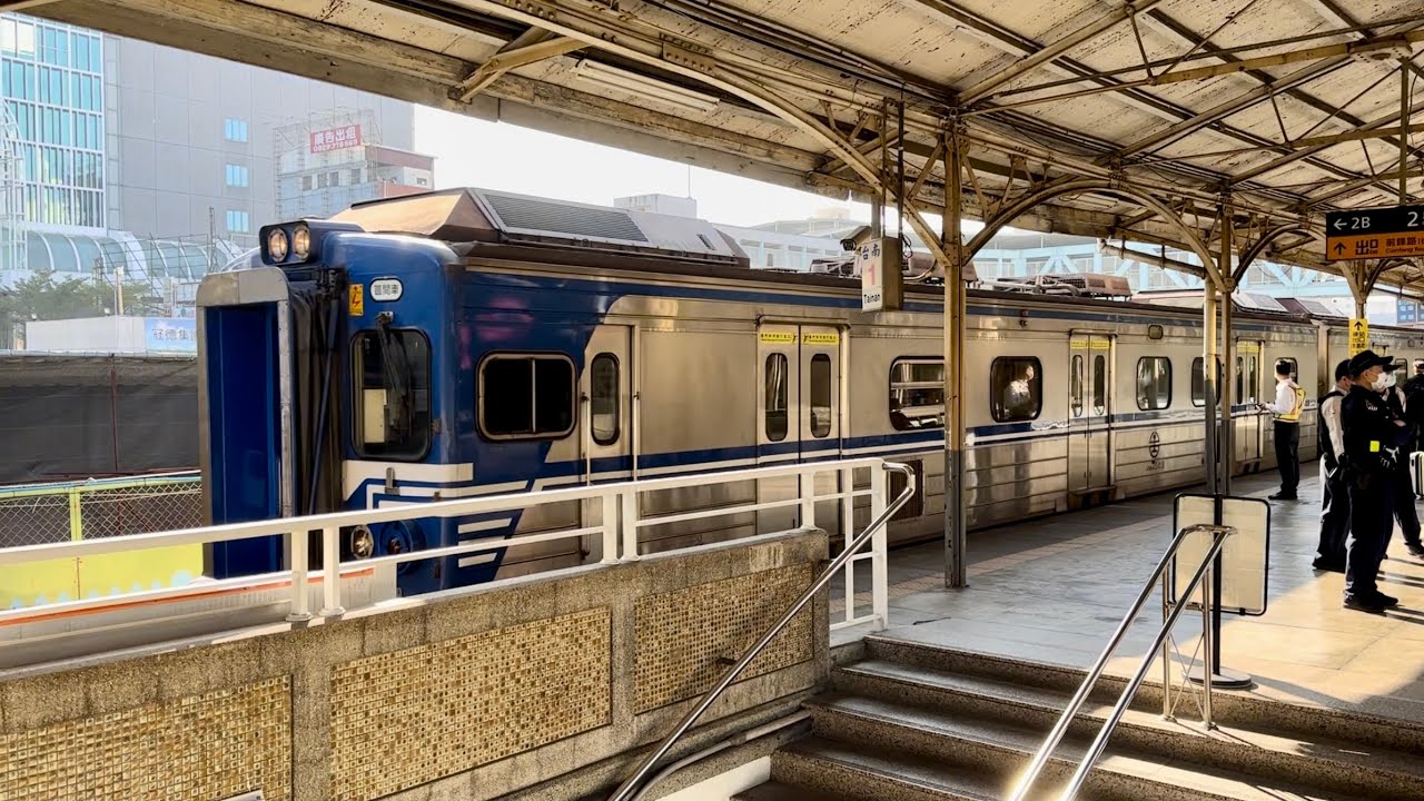 台鐵 3714次 EMU500 區間車 臺南進站