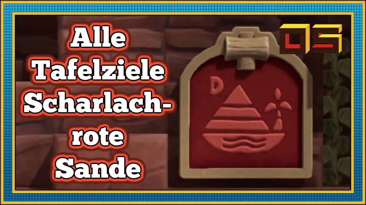 Alle Tafelziele Scharlachrote Sande (Hotel, Items verkaufen, Rubine, ausgefallene Räume)