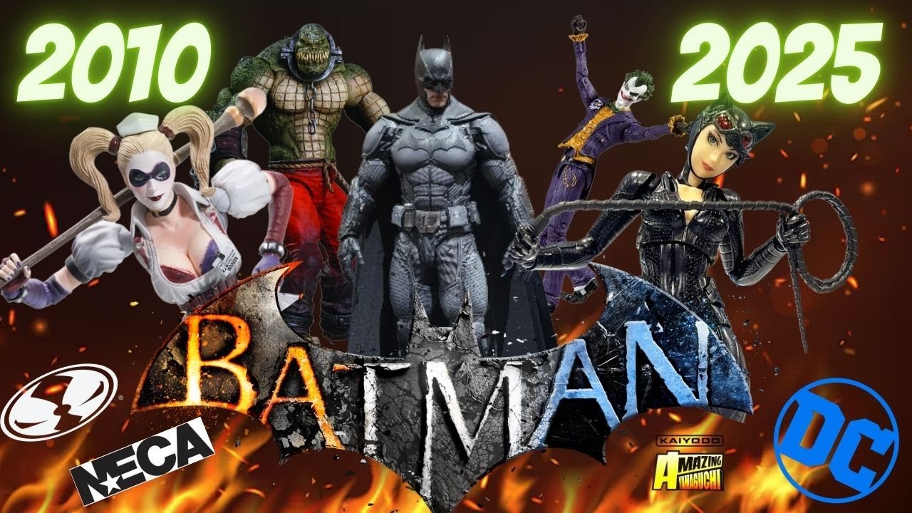 ВСЕ Фигурки Batman Arkham: История (ретроспектива)