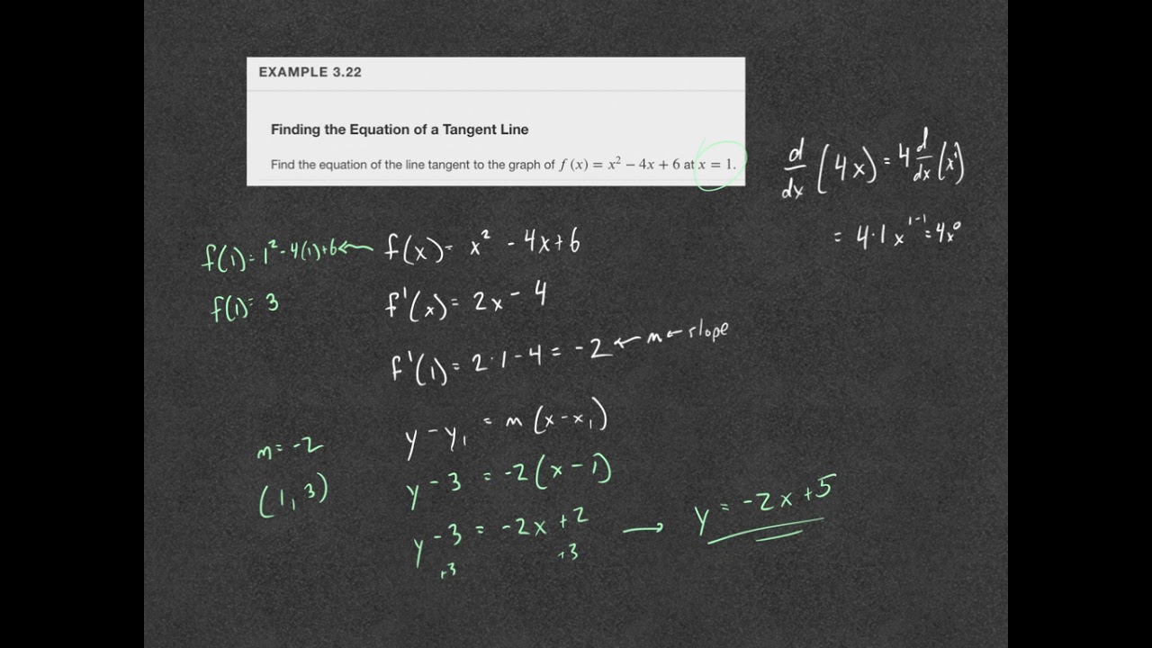 3.3 - Differentiation Rules