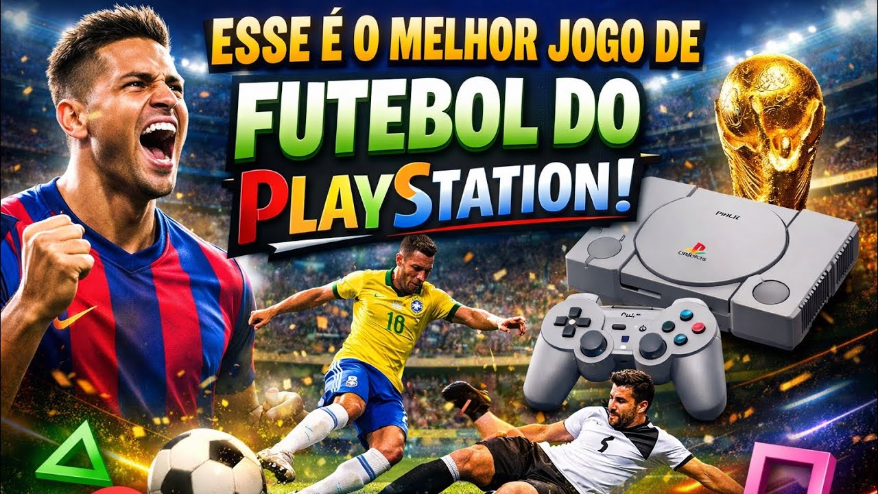 O melhor jogo de futebol do PlayStation? 🎮