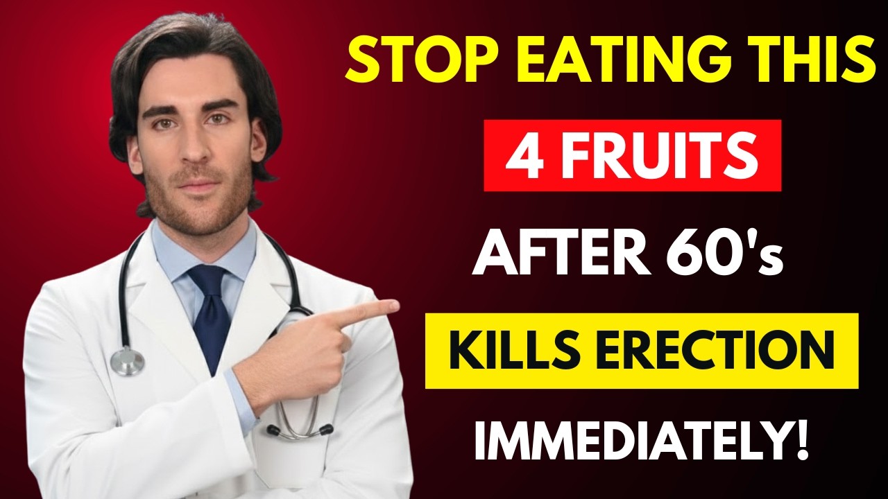 Doctor Warns: THESE 4 Fruits Kills Erections in men after 60's