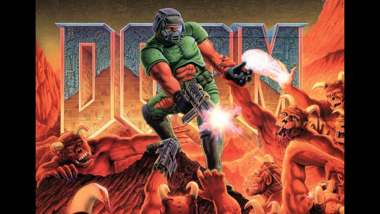 Doom '93 (PS4) - E1M4 + E1M5 Not So Bad Trophy (solo)