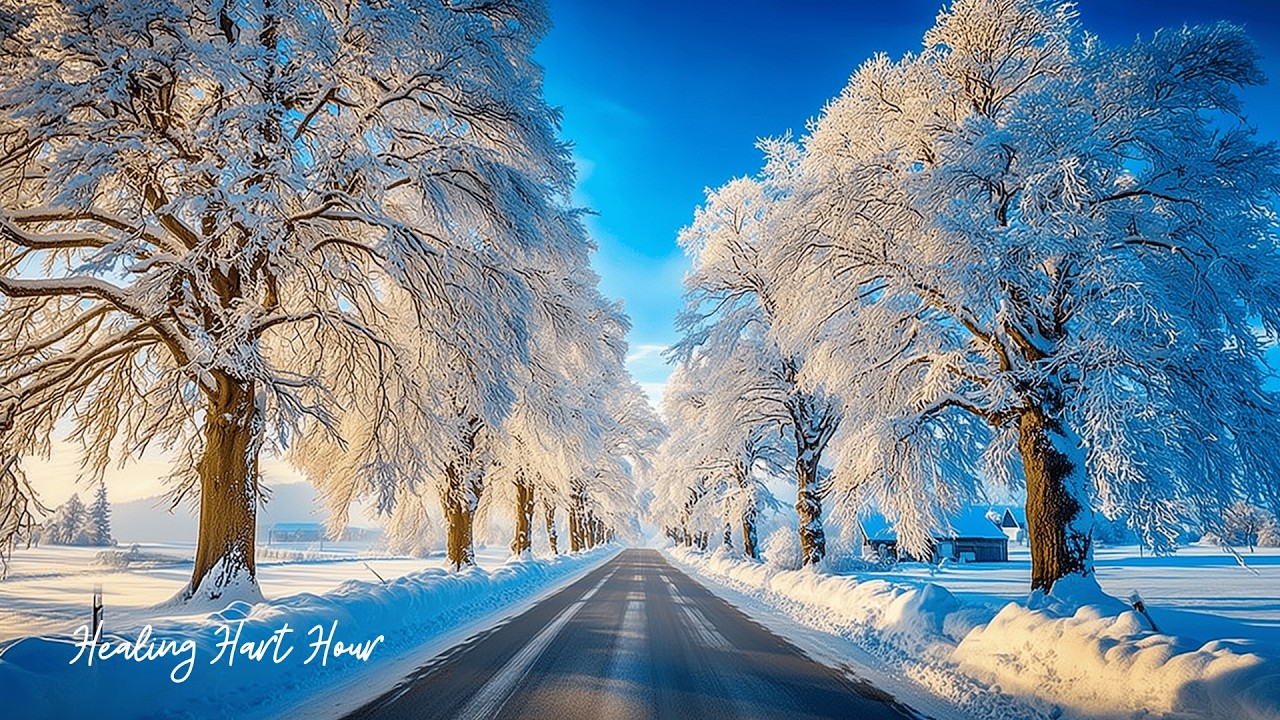 Красивая зимняя музыка ❄️ Уютные мелодии пианино для отдыха и глубокого сна