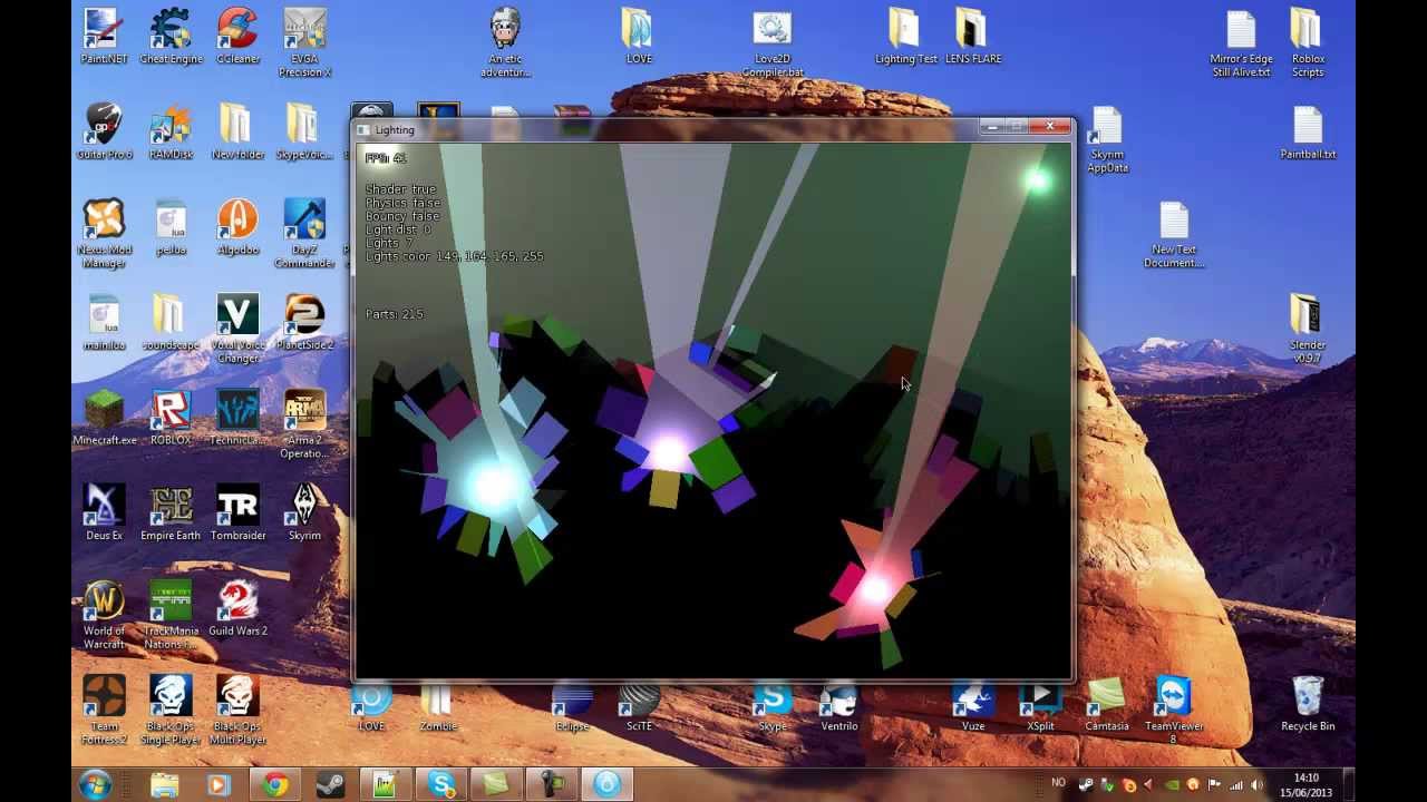 Love2D Lighting Engine