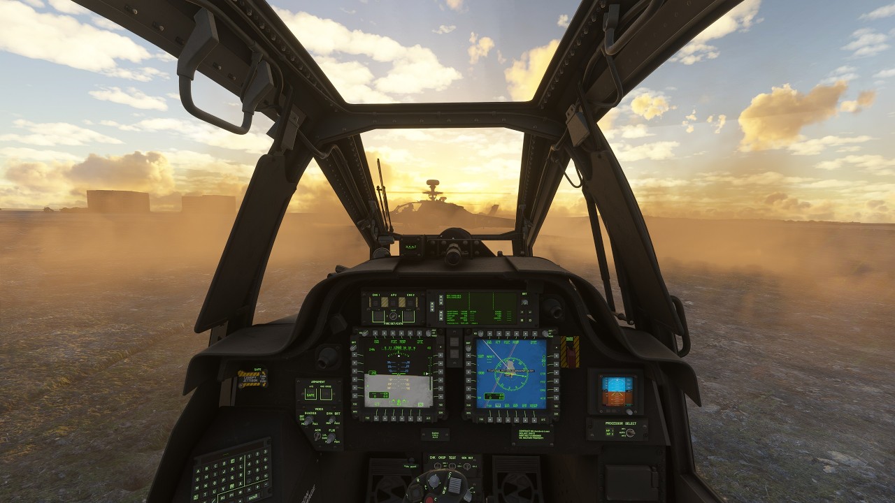 Hunter Flight | Carrier Launch & Apache Strike Mission – Persian Gulf Ops | MSFS 2024 Cinematic