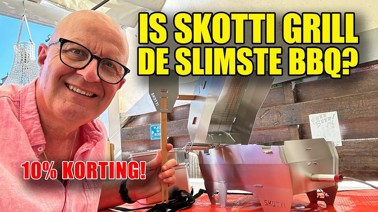 SKOTTI GRILL DE SLIMSTE CAMPINGBBQ - Campingtrend