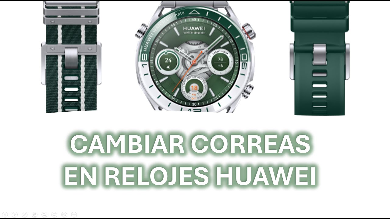 CAMBIO DE CORREAS | HUAWEI WATCH