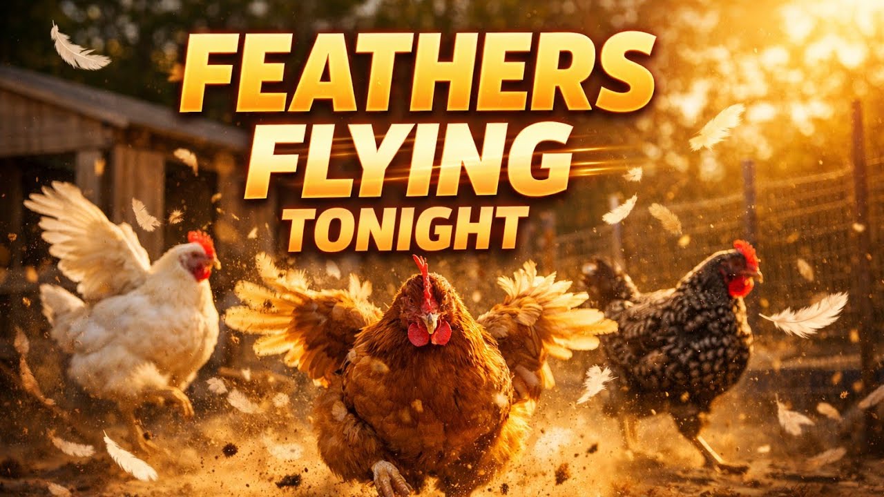 Feathers Flying Tonight 🚨 LIVE Chicken Cam
