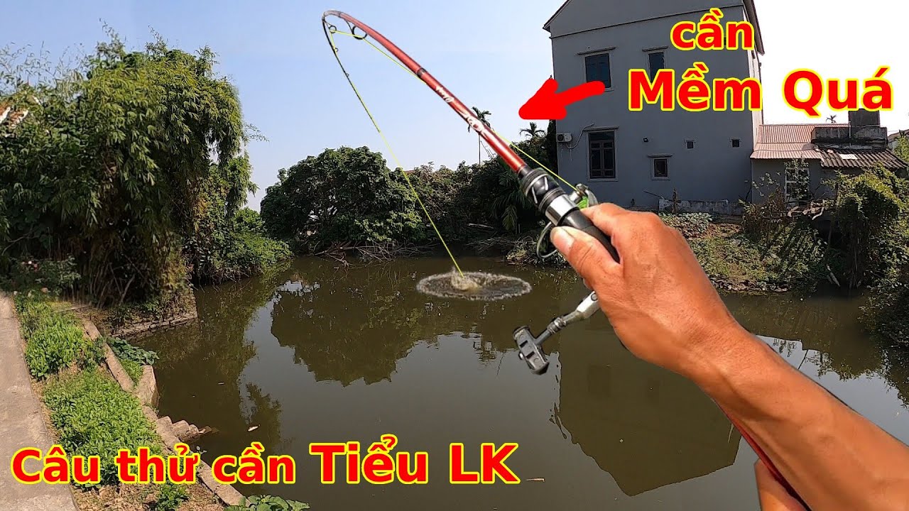 Lần đầu câu Lure bằng cần Tiểu LK và cái kết