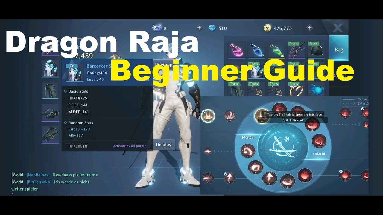 Dragon Raja Beginners Guide: Top Things You Should Know & Do!