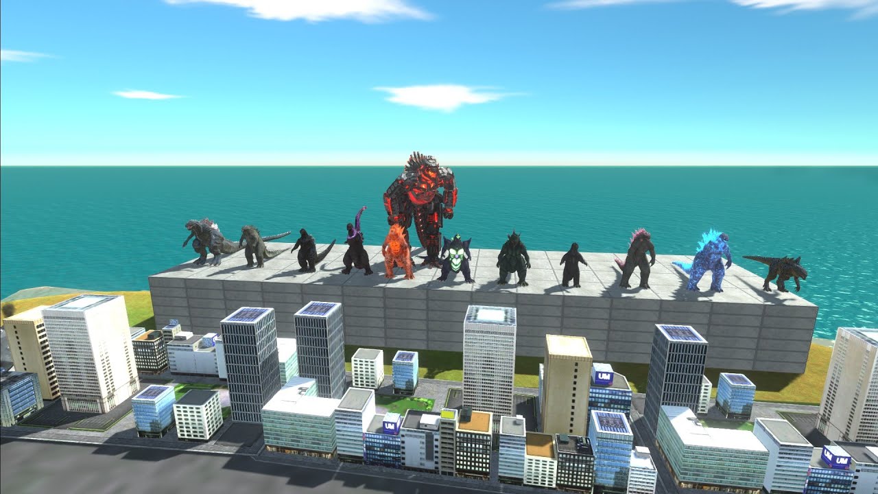 Godzilla tournament battle who is strongest? - ARBS