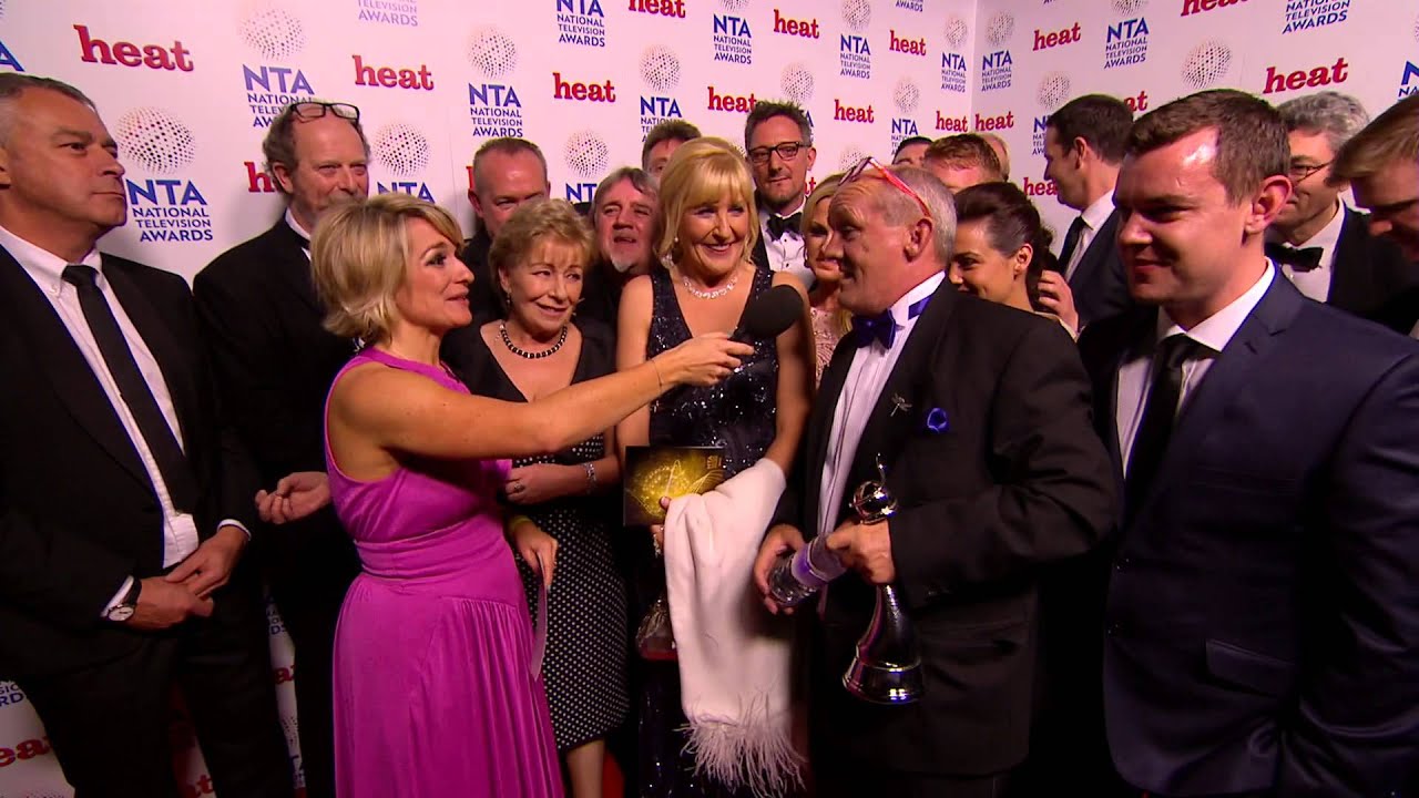 Mrs Browns Boy's Backstage at the NTAs