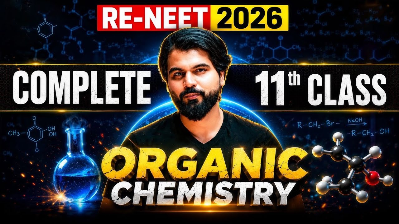 Complete Class 11th Organic Chemistry for RENEET 2026 #reneet #neet2026 #nta 