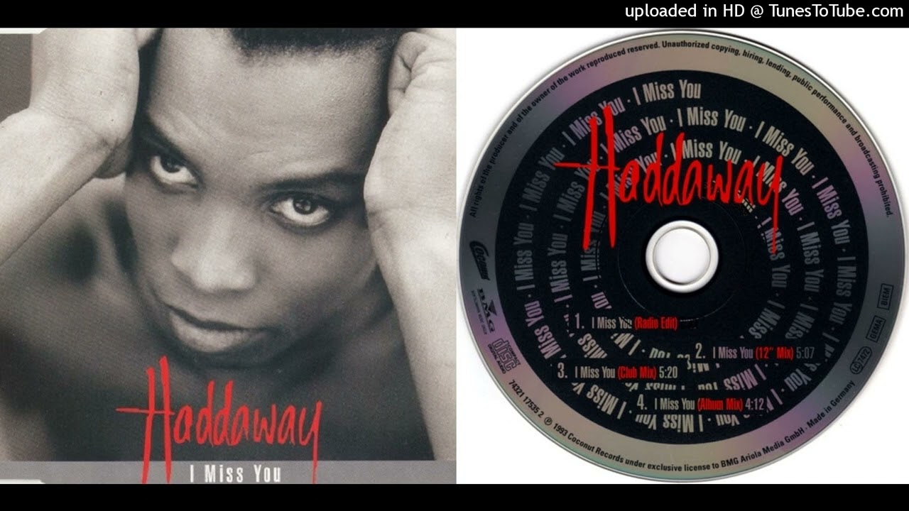 Haddaway &ndash; I Miss You  /Maxi-CD/ (1993)