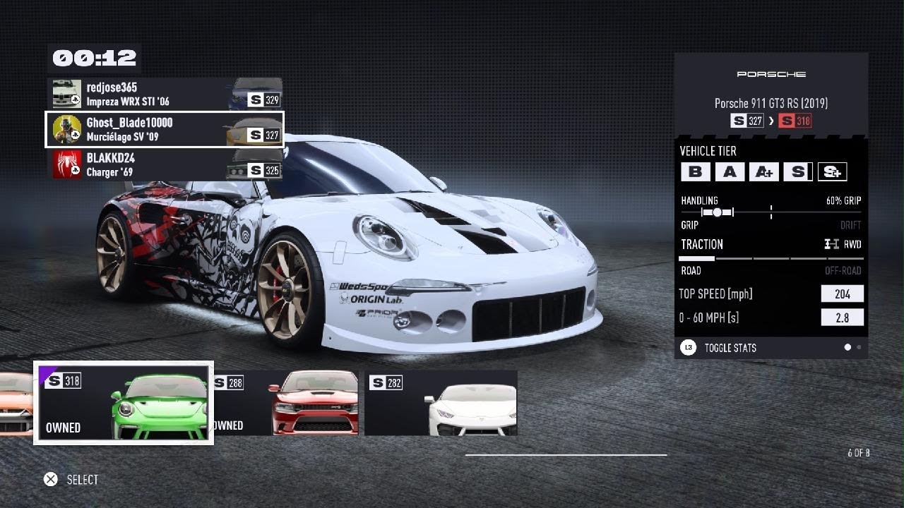 Crazy s class race