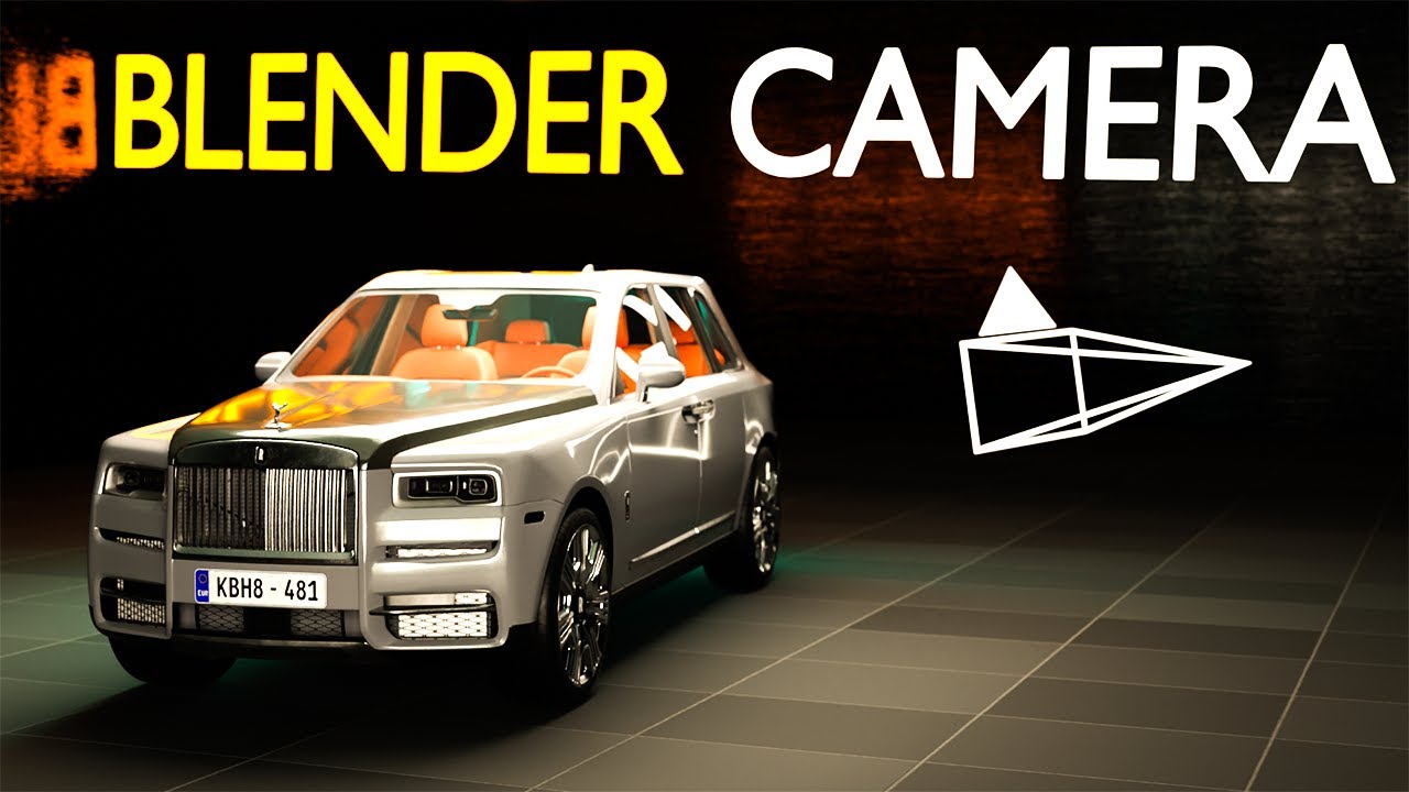 البرنامج التعليمي : حركات الكامرة السريعة والسلسة في BLENDER