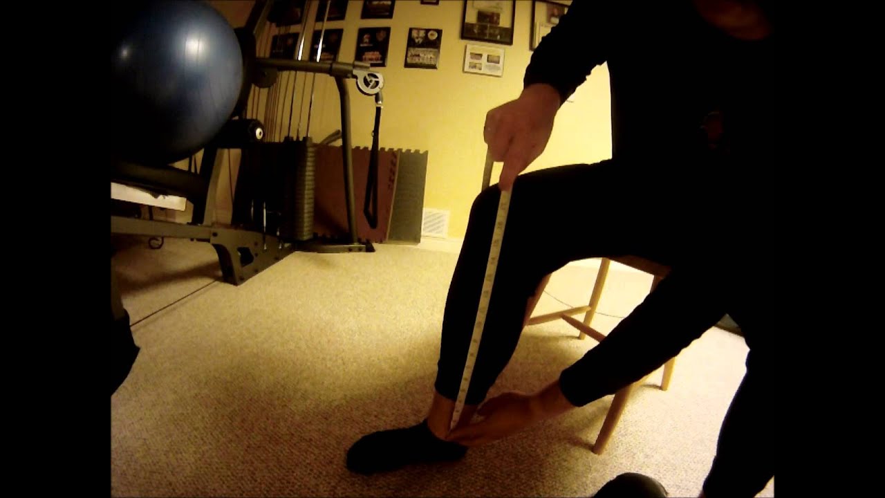 Ankle to Knee measurment (ATK) for goalie pads