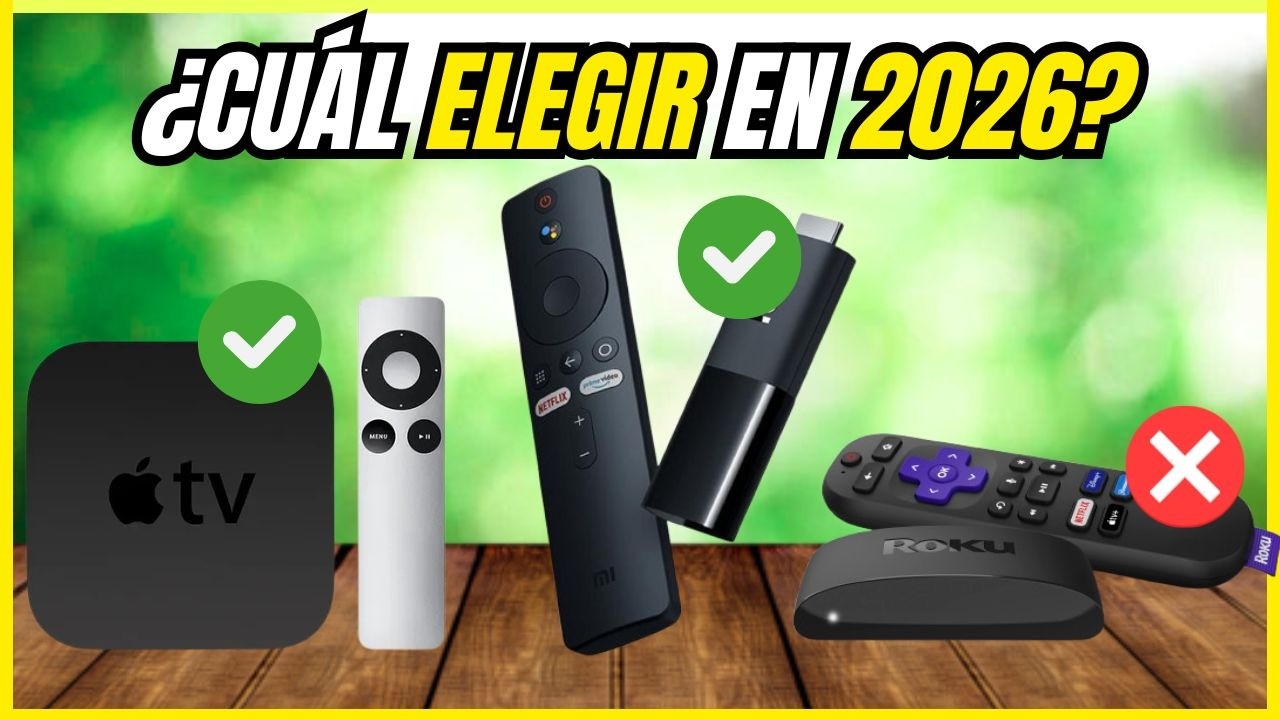 Los 5 Mejores Dispositivos Smart TV 2026 | Convierte tu Tele en Inteligente Antes de Comprar ⚠️