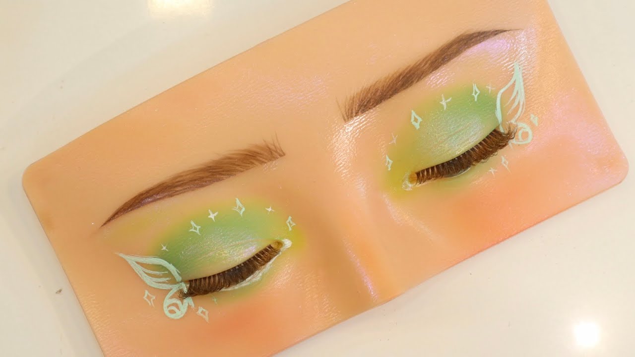 MAQUILLAJE DE HADA 🧚 TONO VERDE