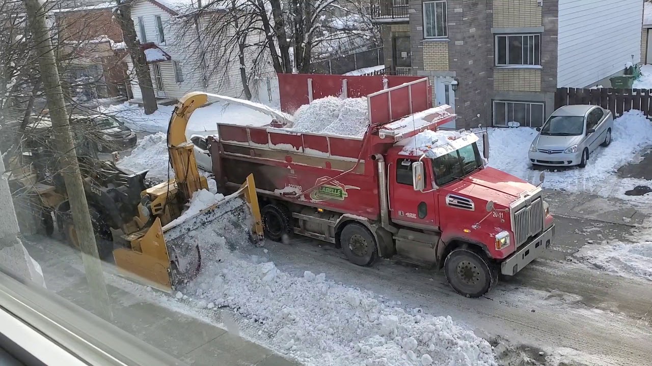 Janvier 2021, Op&eacute;rations d&eacute;neigement Montr&eacute;al Qu&eacute;bec, Canada, Snow removal winter 2021