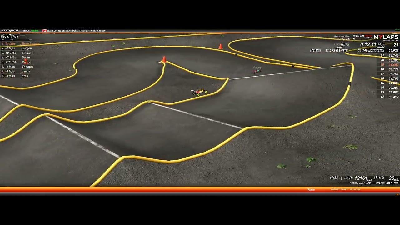 2025 VRC-PRO Nitro Buggy Silver Dollar