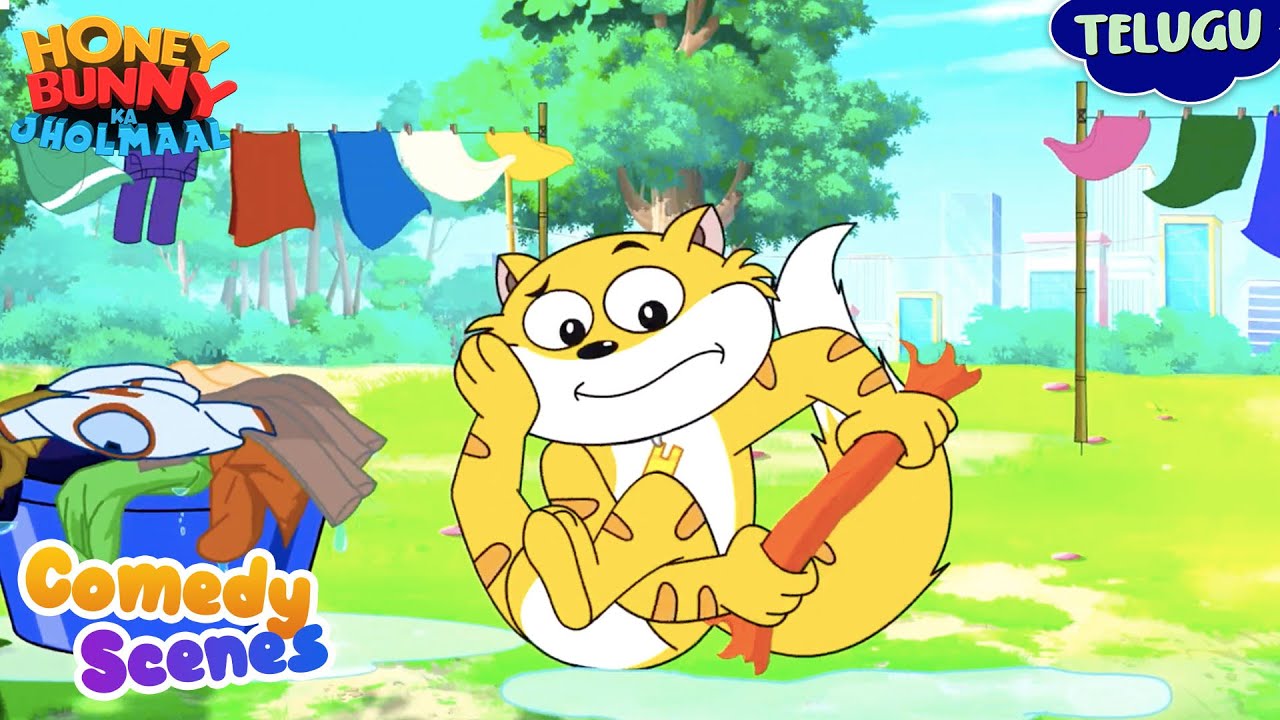 Christmas Special | Honey Bunny Comedy Scenes | Cartoon For Kids | Compilation-98 | S21