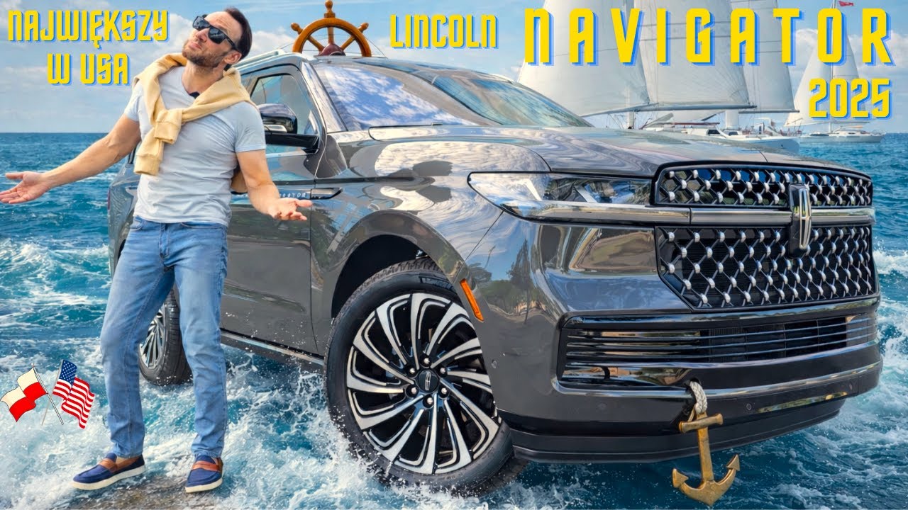 Największy Najnowszy Prom SUV w USA 2025 Lincoln Navigator - test samochodu po Polsku z Los Angeles