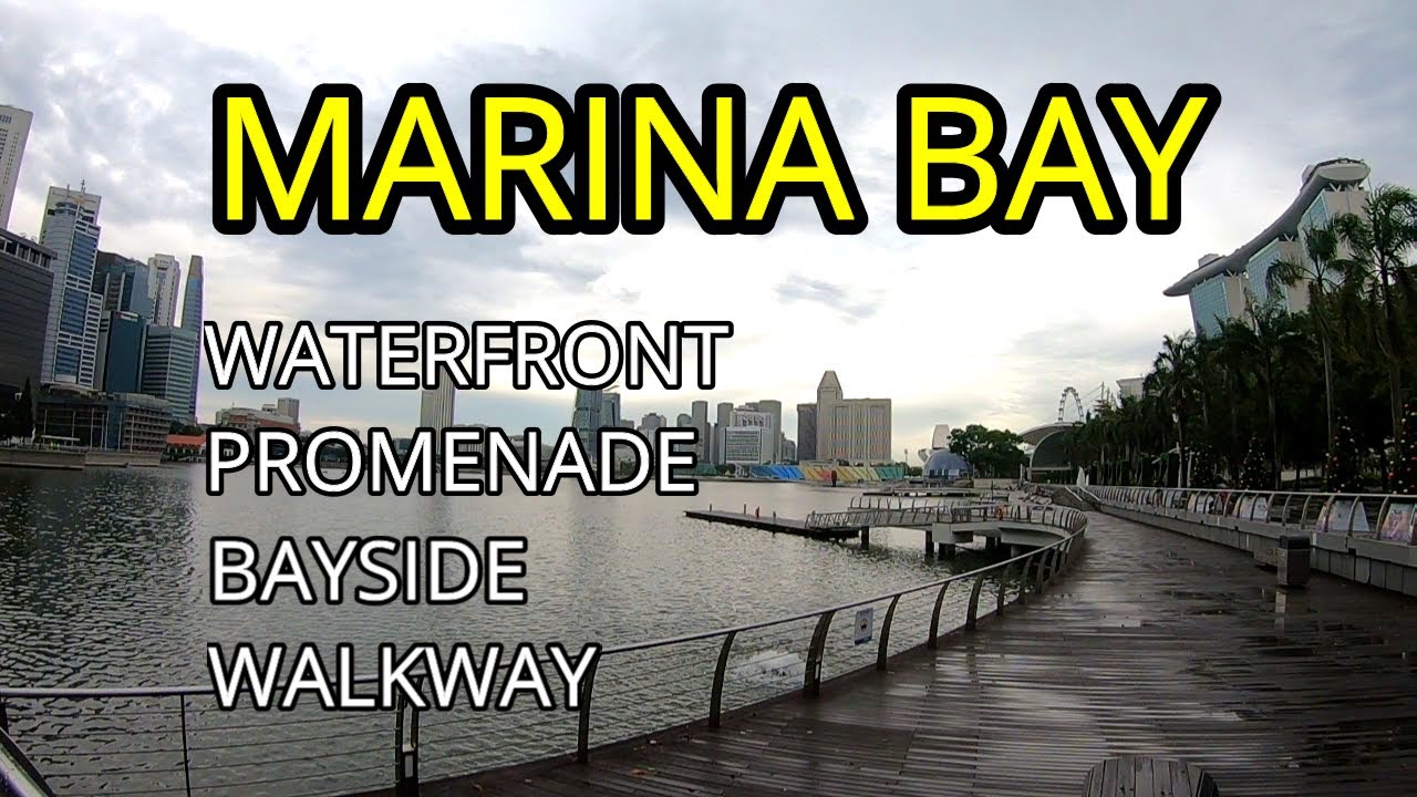 Marina Bay Waterfront Promenade Bayside Walkway || TARAVELOG