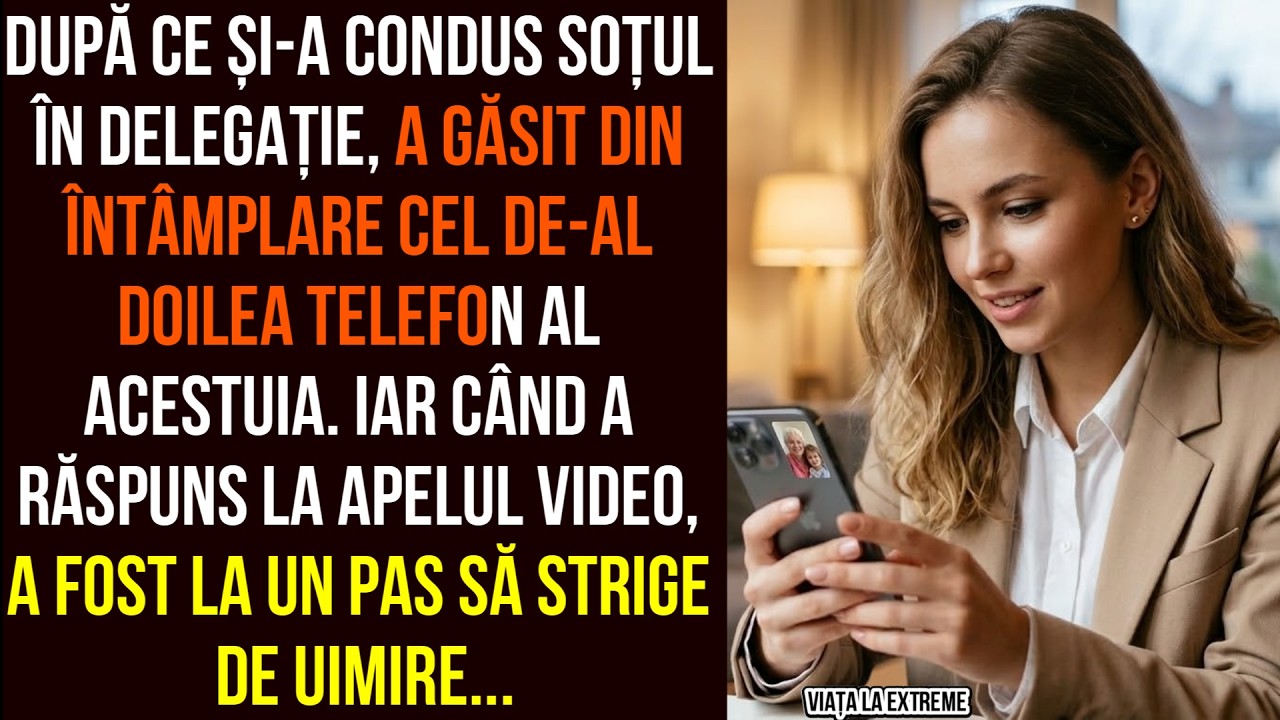A găsit din întâmplare al doilea telefon al soțului.Iar când a răspuns la apelul video, a fost să...