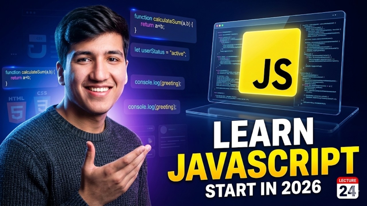 Is Learning JavaScript Worth It in 2026? | JavaScript Beginner Guide Urdu Hindi | Lecture 24