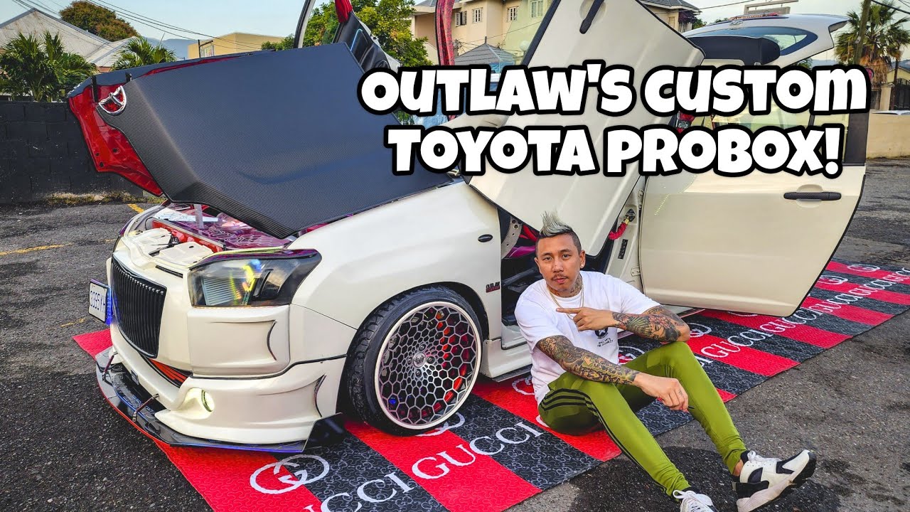 Вирусная культура кастомных Toyota ProBox на Ямайке — The Outlaw Edition!
