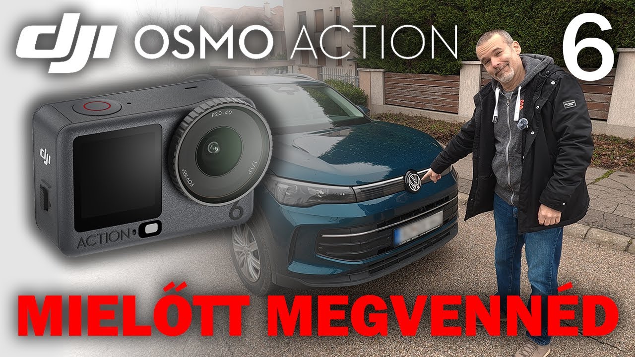 DJI Osmo Action 6 – Ezt nézd meg, mielőtt megveszed!
