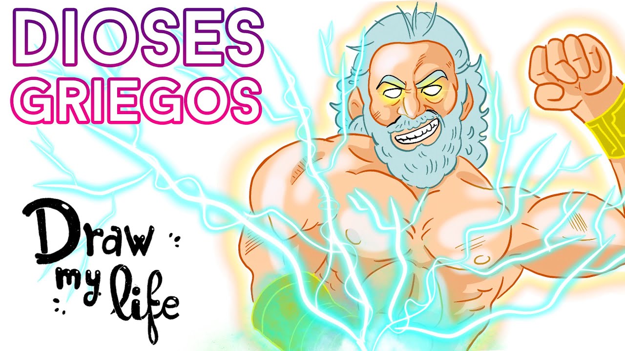 Los DIOSES GRIEGOS del OLIMPO | Draw My Life en Español