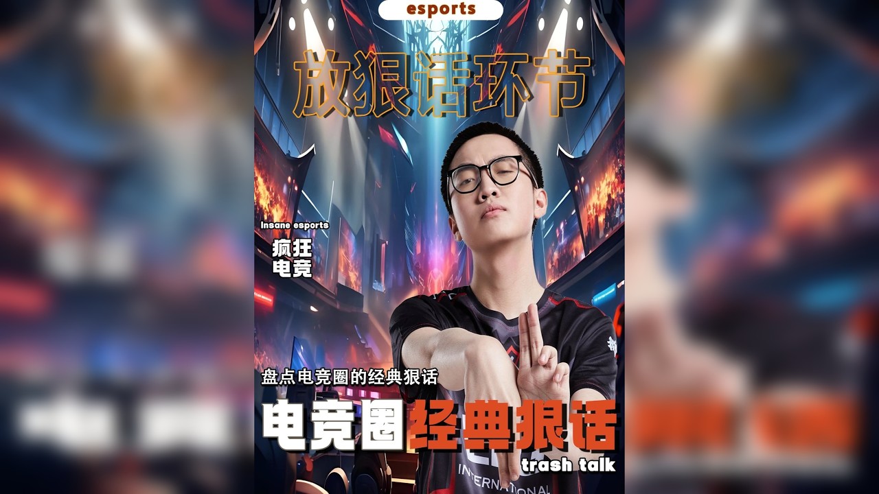 电竞圈经典狠话，从夯到拉排名。