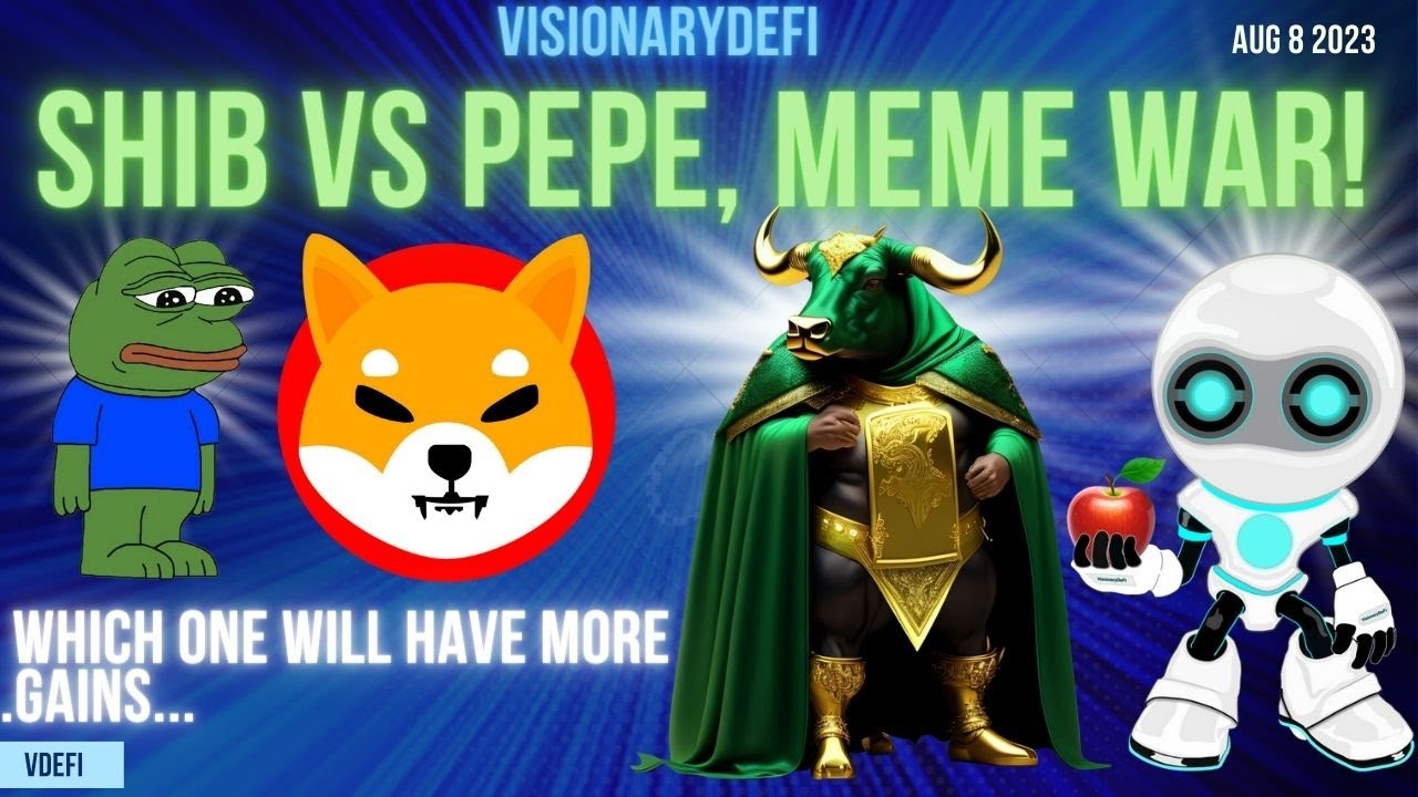 SHIBA INU VS PEPE💥 MEME WAR!