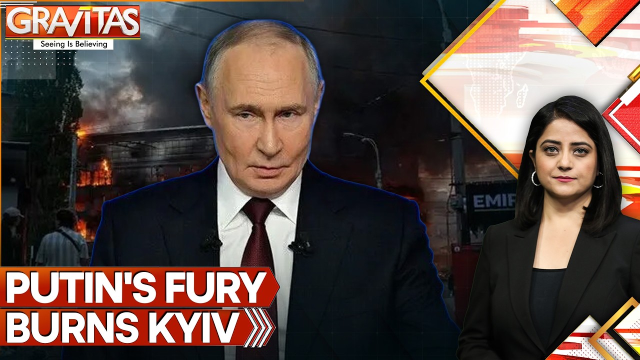 Russia's All Out Attack on Ukraine  | Hypersonic Missile Attack | Kyiv is Burning | Gravitas