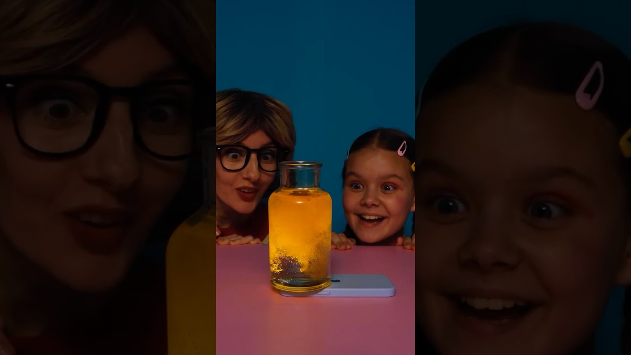 🌙 DIY MAGIC LAMP FOR BRAVE KIDS ✨ #shorts #kids