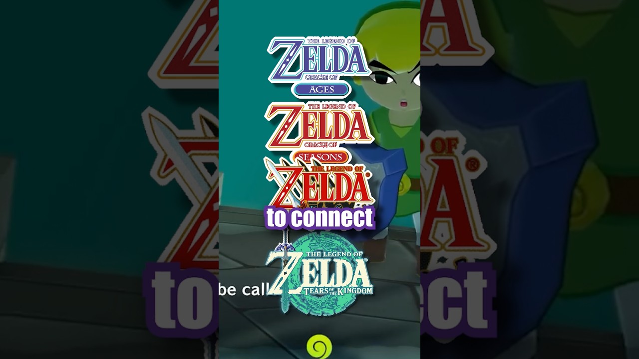 Новые игры Zelda действительно объединяют! #zelda #nintendo #switch2 #link #shorts #gaming