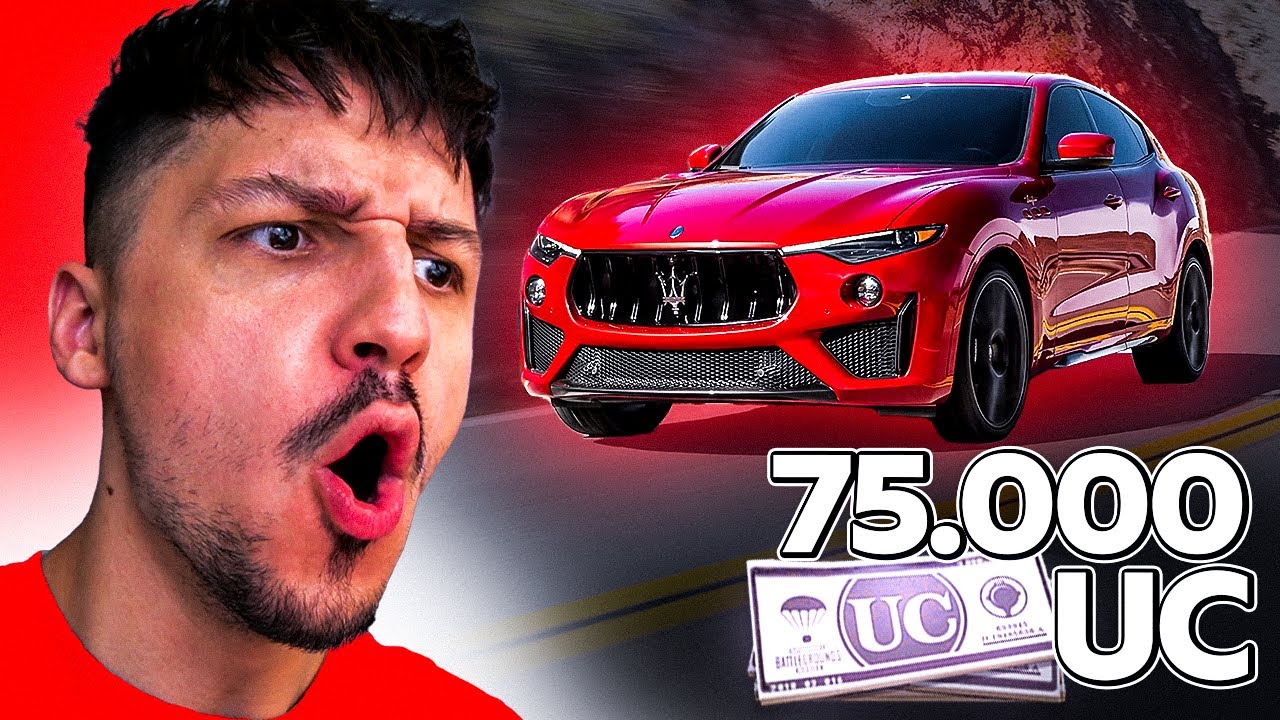 🔴MEGA CRATE OPENING de $100.000 UC pentru NOUL MASERATI!
