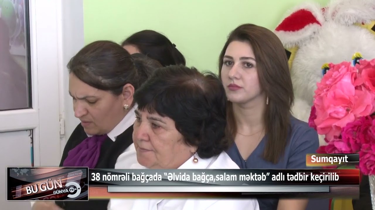 38 nömrəli bağçada “Əlvida bağça,salam məktəb” adlı tədbir keçirilib