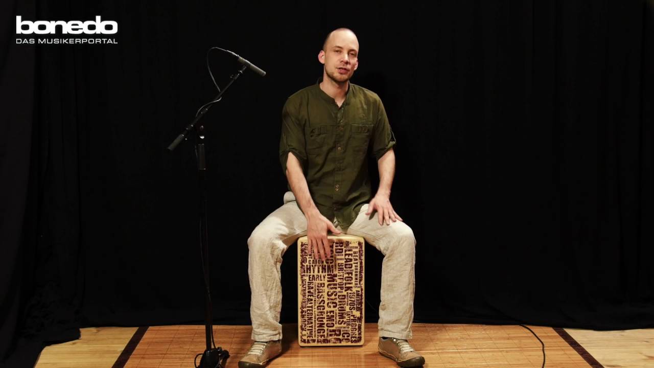 Cajon Workshop - Sitzposition und Grundschläge