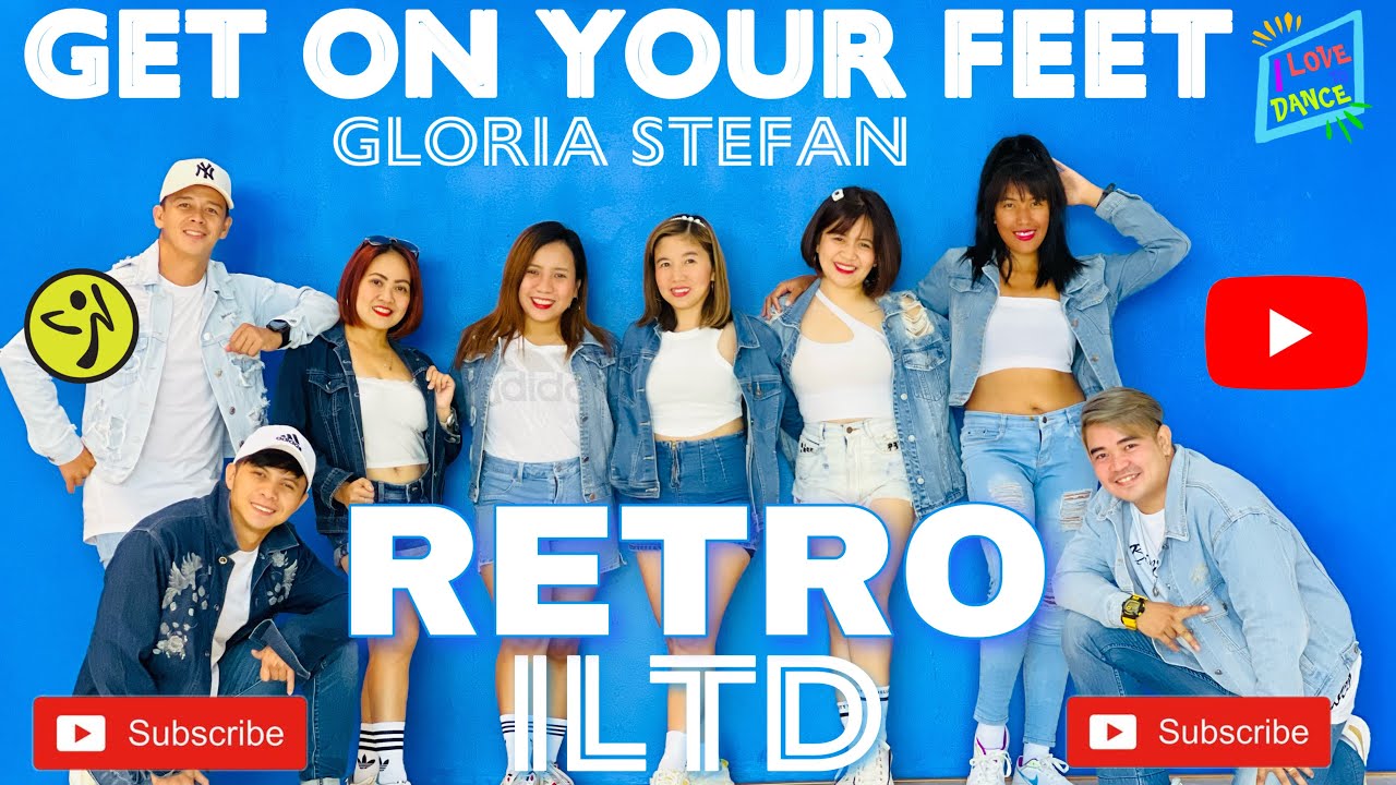 GET ON YOUR FEET | GLORIA YOU STEFAN | RETRO 80'S | DANCE WORKOUT | ILTD Marlon Farcon.