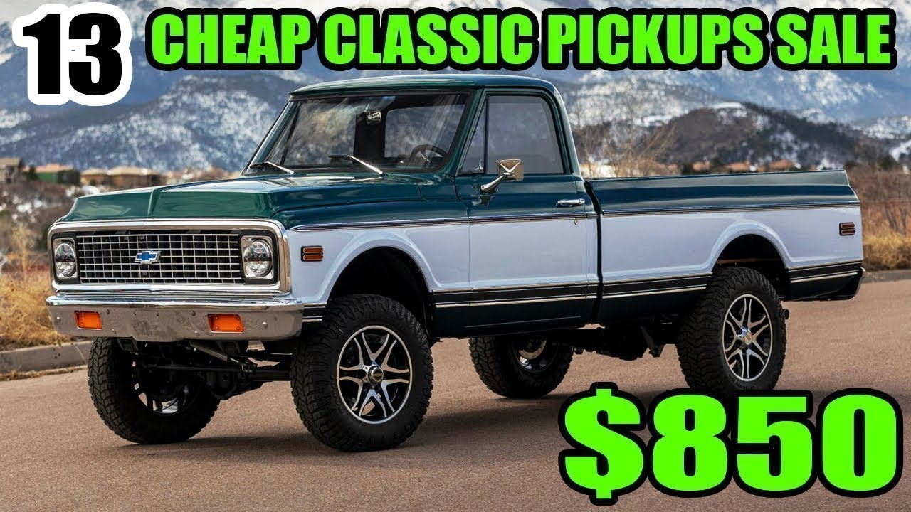 Craigslist Hidden Gems &ndash; 13 Classic Cars for Sale by Owner