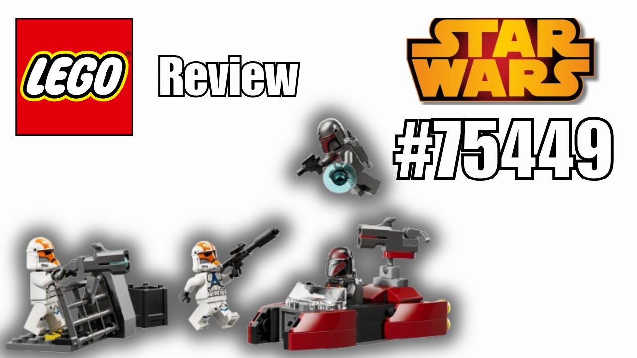 Siege of Mandalore Battle Pack (75449) | Lego Review