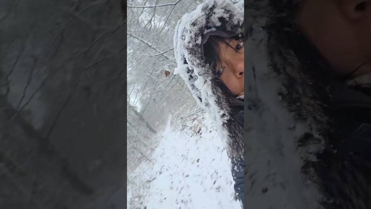 Beautiful pero con mis manitos congeladas 🥶     