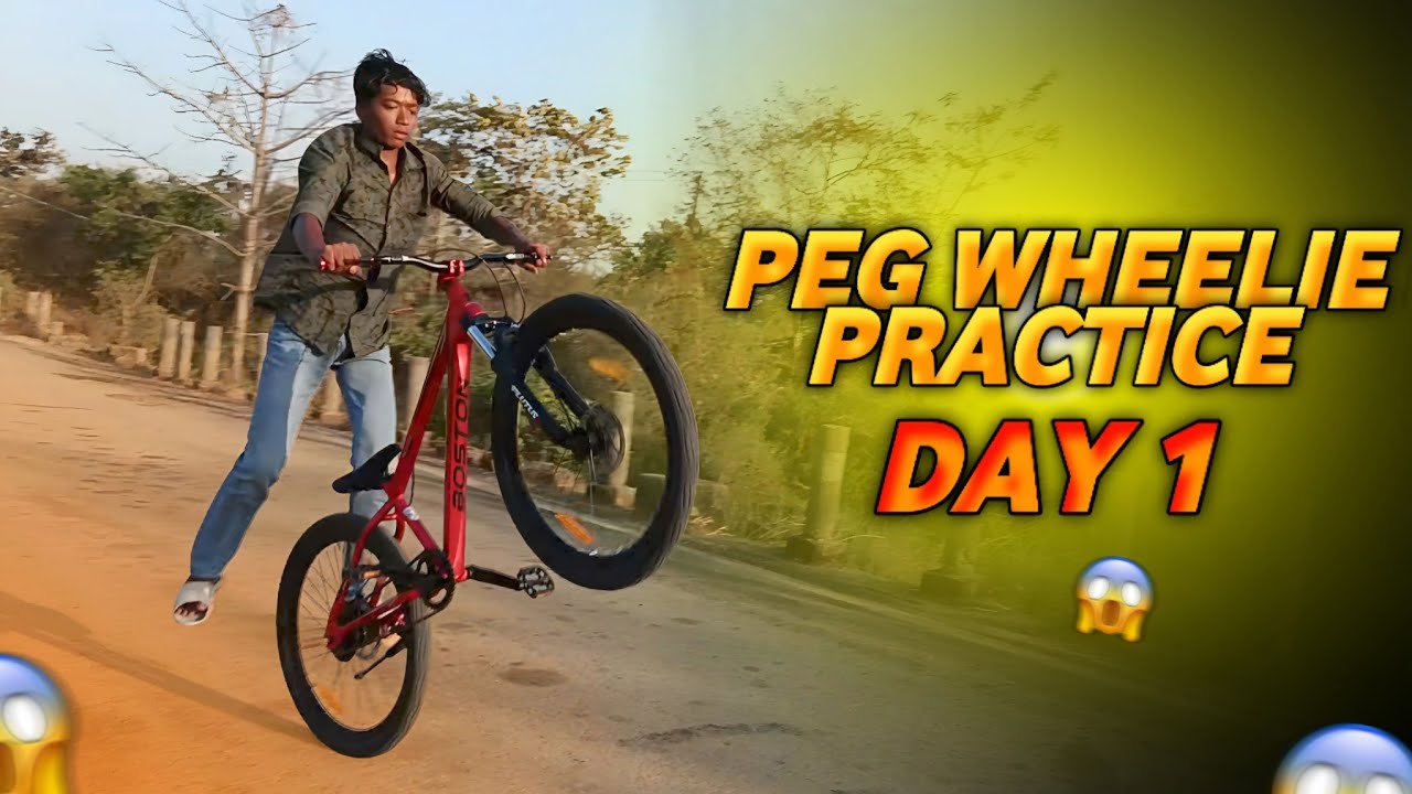 Peg Wheelei Challenge (DAY 1) 😱 || @khuntikavlogger