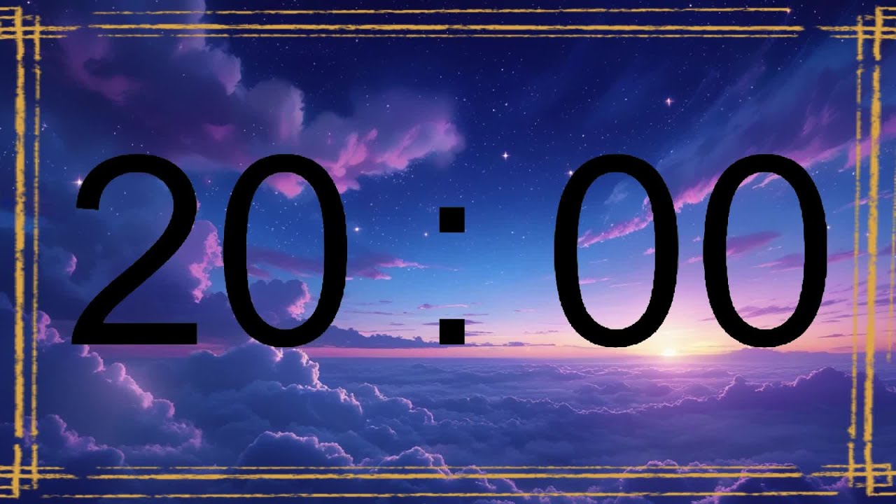 20 Minutes Countdown Timer
